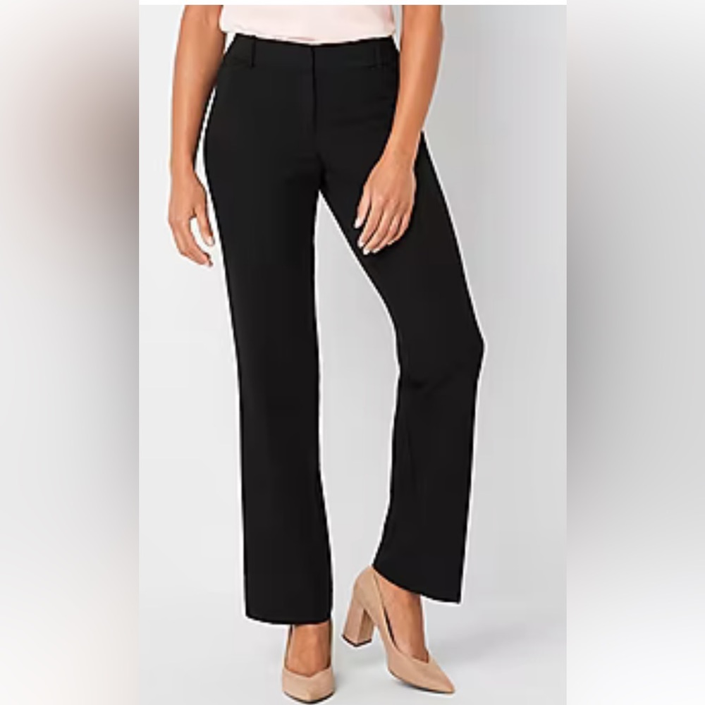 Liz Claiborne Audra Straight Fit Straight Trouser